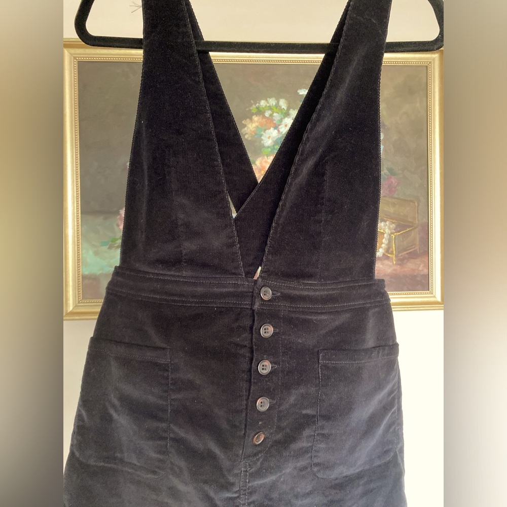 Free People pinafore corduroy dress size 4